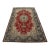 Kerman Rug 7’10” X 11’4” Red Wool Vintage Traditional Hand-Knotted Carpet For Sale
