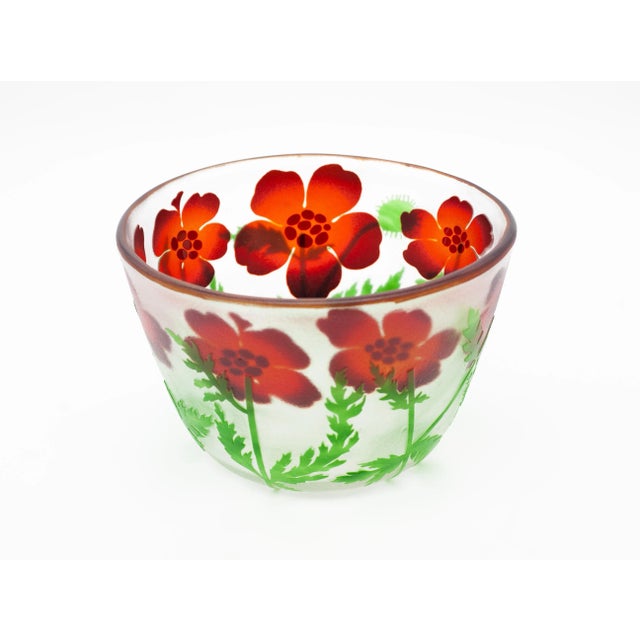 Swedish Glass Bowl by Paul Hoff for Kosta Boda, 1980s For Sale - Image 6 of 6