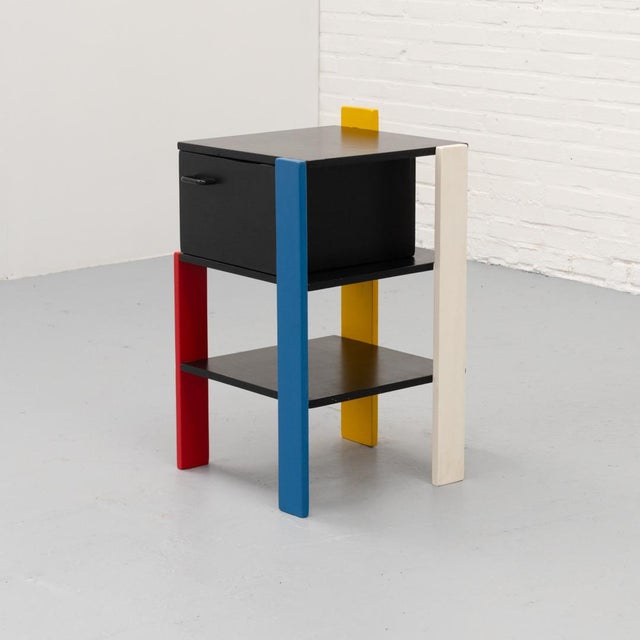 Side Table in the style of Rietveld, 1980s For Sale - Image 15 of 16