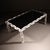 Brutalist Chain Link Coffee Table with Smoked Glass, France, 1970s For Sale - Image 10 of 14