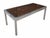1970s 1970s Rare Leon Rosen for Pace Collection Burl Wood & Chrome Executive Desk For Sale - Image 5 of 11