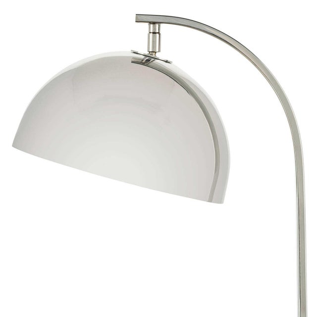 Regina Andrew Otto Steel Desk Lamp, Polished Nickel For Sale In Detroit - Image 6 of 8