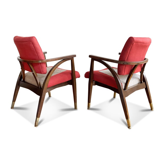 Mid-Century Modern Boling Chair Co. - Bentwood Chair Pair For Sale - Image 3 of 10