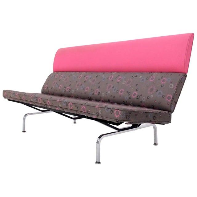 Charles Eames Herman Miller Mid Century Modern Multi Color Compact Sofa Loveseat For Sale - Image 13 of 13