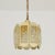 Mid-Century Glass & Brass Ceiling Lamp from Vitrika, Denmark, 1960s For Sale - Image 10 of 10