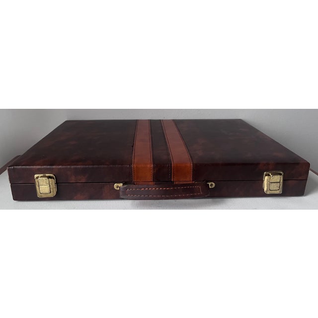 Vintage 24" Backgammon Classic Portable Complete Set For Sale - Image 4 of 9