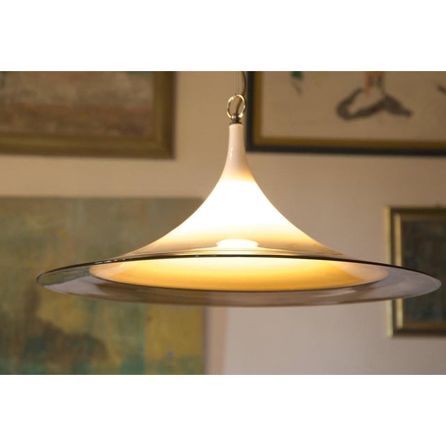 Opal Layered Amber Lamp by Lino Tagliapietra for Effetre, 1980s For Sale - Image 16 of 18