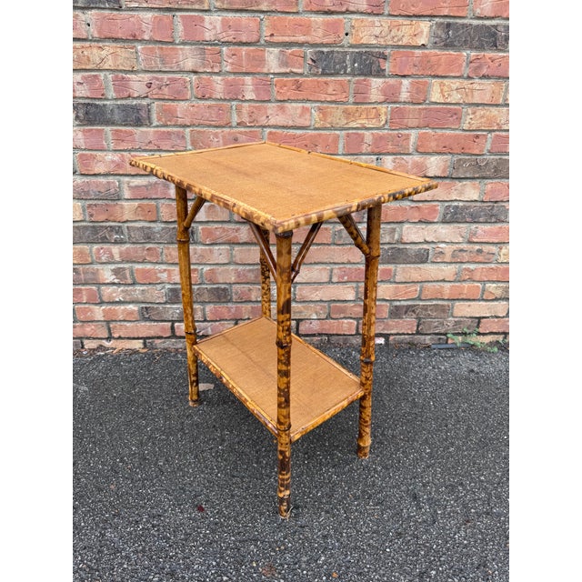 19th Century 19th Century English Bamboo Table For Sale - Image 5 of 7