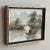Mid-20th Century Asian Impressionist Junk Boat Oil-on-Canvas -- Framed For Sale - Image 12 of 18
