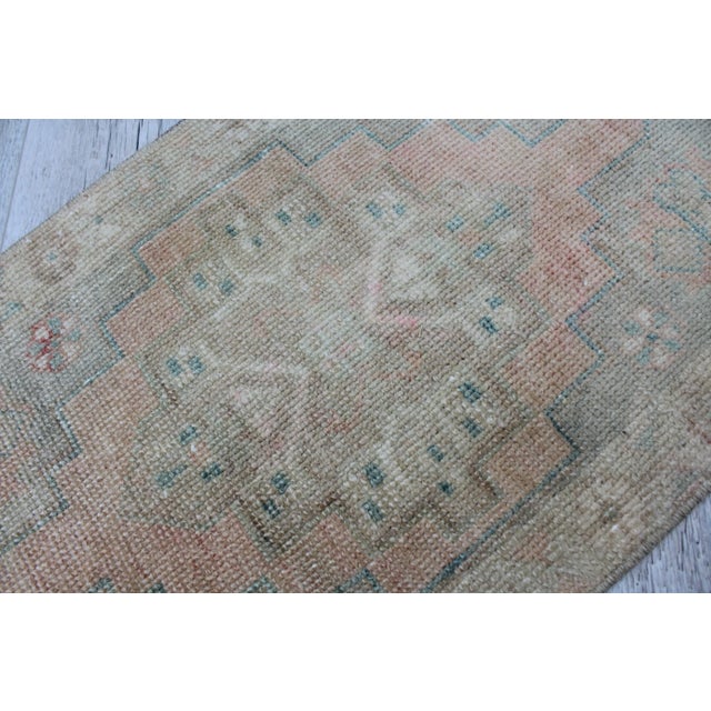 Vintage Anatolian Turkish Rug - 16.5"x27" For Sale In Raleigh - Image 6 of 9