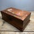 Wood Vintage Chinese Pear Wood Jewelry Box, Mother of Pearl Inlay Landscape & Figure Scene, Chinoiserie Storage Chest For Sale - Image 7 of 9