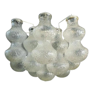1960s Murano Bussolotti Sconce by Seguso