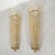 Mid-Century Modern 1970s Mid-Century Modern Leaf Murano Glass Sconces - a Pair For Sale - Image 3 of 11