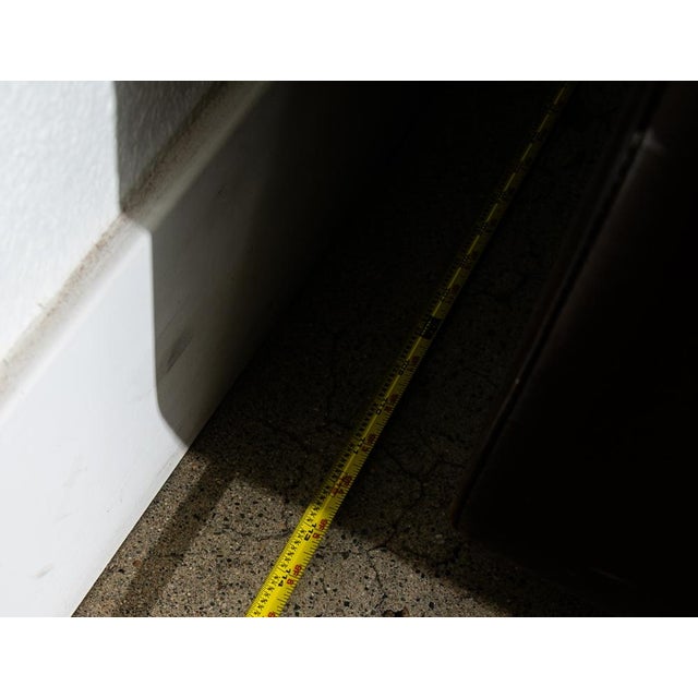 1960s Mid Century Danish Modern Sofa Sectional Attributed to Georg Brown Thams Brown Leather Couch L For Sale - Image 9 of 10