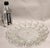 Transparent 1950s Vintage Hobnail Clear Indiana Glass Egg Plate Divided Relish Tray Glass Oyster Platter For Sale - Image 8 of 12