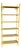 Palm Beach Regency Yellow Faux Bamboo Etagere Bookcase For Sale