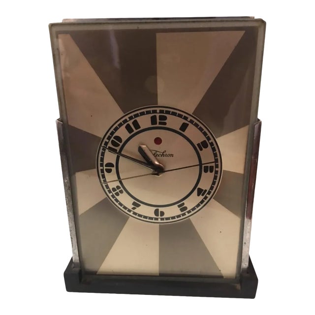 1930s Paul Frankl Art Deco Clock For Sale