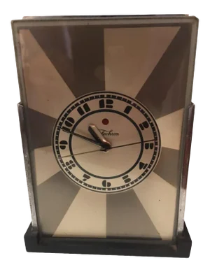 1930s Paul Frankl Art Deco Clock