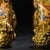 Pair of Gilt Cloisonne Enameled Guardian Lions – 7.5" Foo Dogs With Floral Motifs For Sale - Image 9 of 9