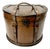 1980s Vintage Americana Boho Chic Wood and Faux Leather Strap Storage Box, After Ralph Lauren For Sale