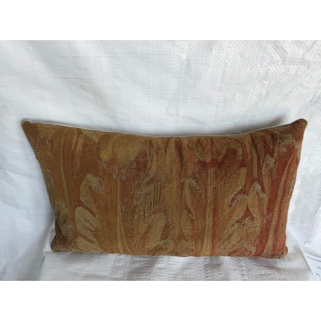 17th Century Brussels Landscape Tapestry Decorative Pillow For Sale In Los Angeles - Image 6 of 7