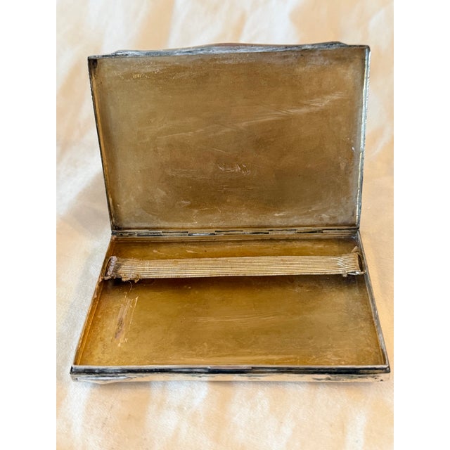Metal Early 20th Century European 800 Silver Box For Sale - Image 7 of 8