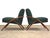 Mid-Century Modern 1960s Green Sculptural Lounge Chairs - A Pair For Sale - Image 3 of 9