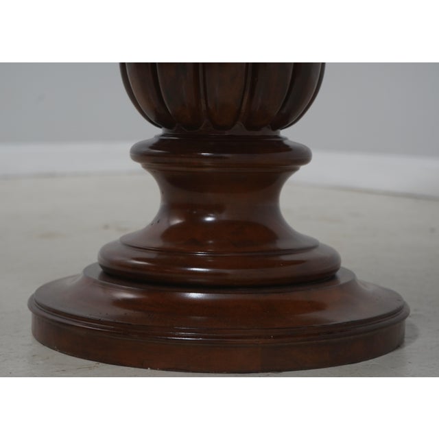 Woodbridge Furniture Woodbridge Round Cherry Dining Room Table For Sale - Image 4 of 12