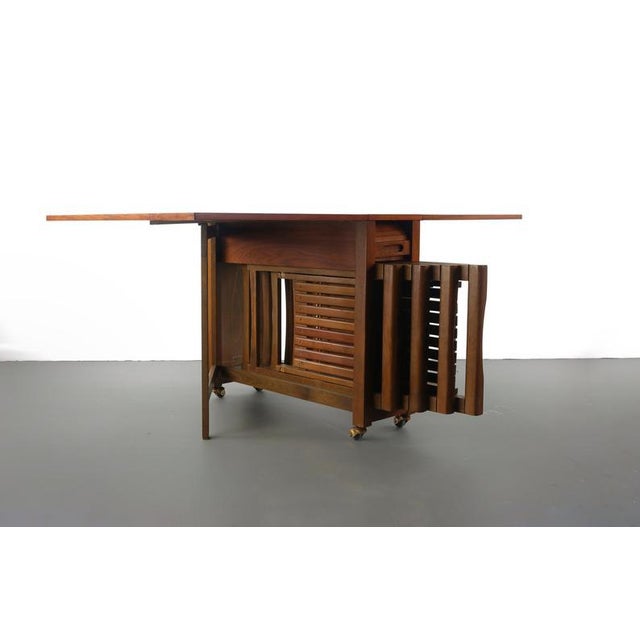 Mid 20th Century Romanian Drop Leaf Dining Table With Stow Away 4 Chairs Chairish