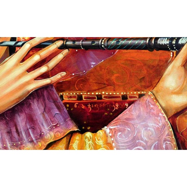 Impressionist Nick Japaridze Untitled#NJ041210-07 Original Oil on Canvas Hand Signed For Sale - Image 3 of 4