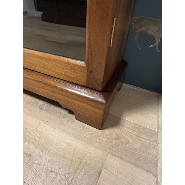Large English Bookcase in Walnut For Sale - Image 6 of 15