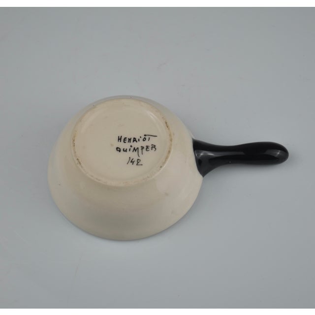 Mid-Century Modern Shell Ceramic Set by Guy Trévoux for Henriot Quimper, 1950s, Set of 3 For Sale - Image 3 of 13