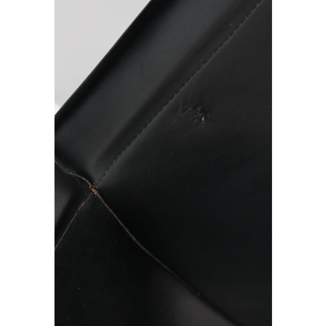 Sling Leather Armchair by Clement Meadmore for Leif Wessman Associates, Inc. N.Y. New York, 1960s For Sale - Image 17 of 18