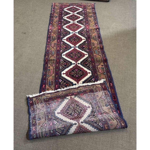 Handmade Middle Eastern Wool Rug For Sale - Image 11 of 15