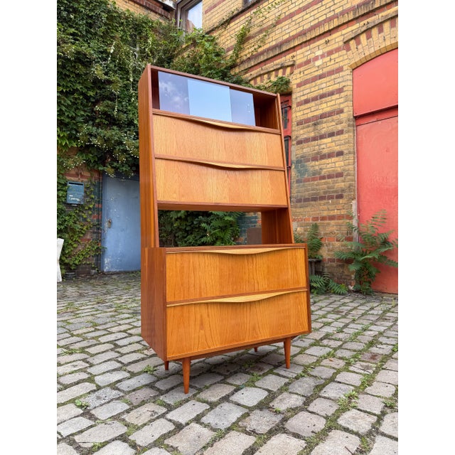 Cabinet with Folding Compartments & Display Case from VEB Möbelindustrie Halle For Sale - Image 11 of 11