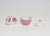 Ceramic Swedish Ceramic Red Stripe Sugar and Creamer by Karin Björquist for Gustavsberg For Sale - Image 7 of 14
