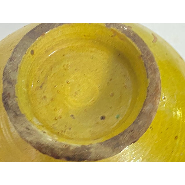Middle Eastern Pottery Art Bowl For Sale - Image 5 of 12