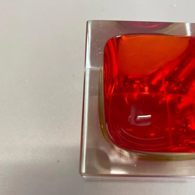 Glass Murano Sommerso Glass by Flavio Poli, Italy, 1970s For Sale - Image 7 of 16