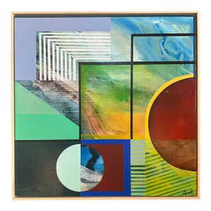 Contemporary Painting "Connections of Belonging" by Mary Crane Nutter