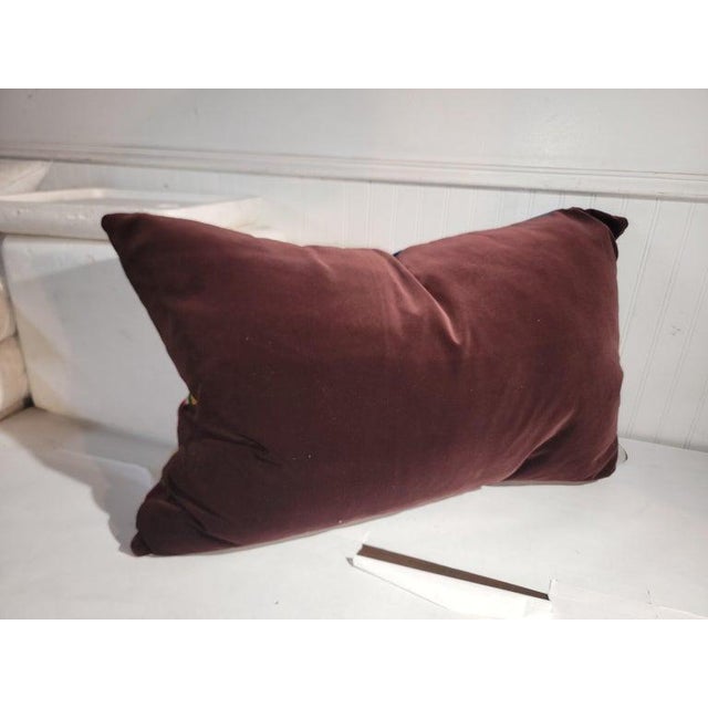 Serape Bolster Pillows - Pair For Sale In Los Angeles - Image 6 of 6