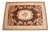 Vintage Aubusson Brown Rug For Sale