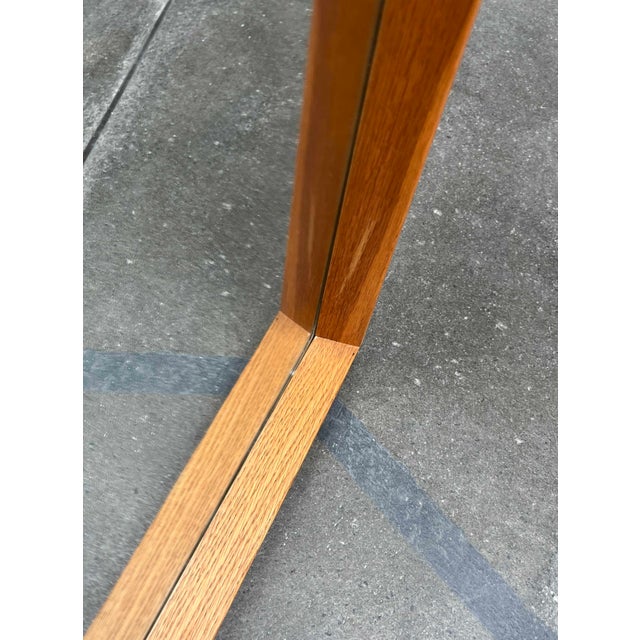 Mid-Century Modern Danish Teak Wall Mirror, 1960s For Sale - Image 5 of 18