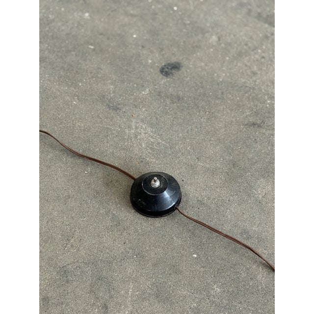 Brass Vintage Brass Torchiere Floor Lamp For Sale - Image 8 of 8