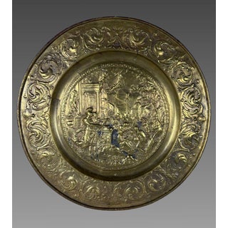 After Hans Jakob Bayr (1574–1628), Athena on Parnassus offering dish - 17th century For Sale