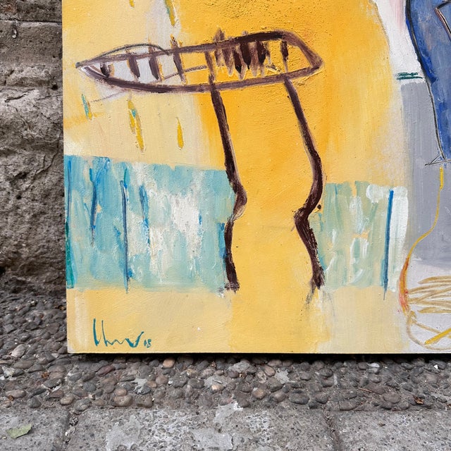 Lorenzo Colomo, Abstract Composition, 21st Century, Acrylic on Panel For Sale - Image 14 of 18