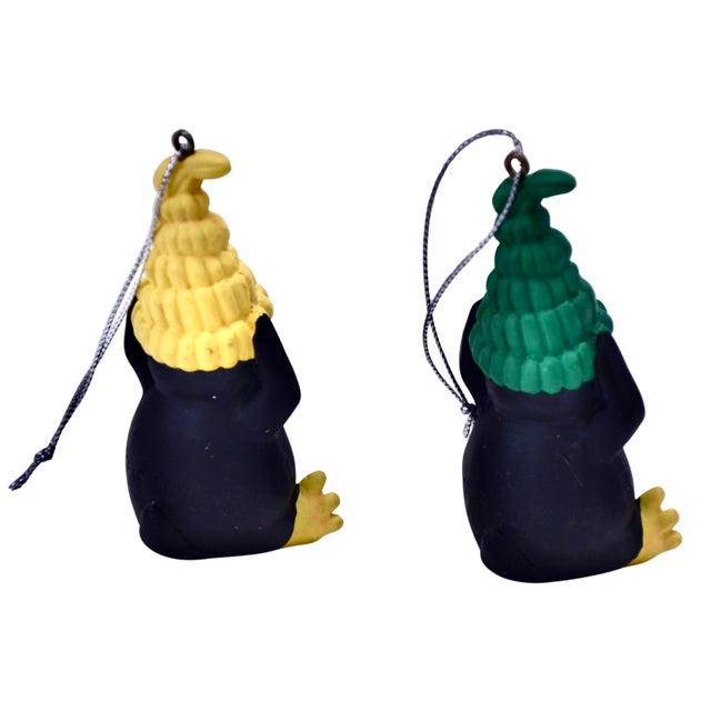 Traditional Penguin Ornaments - A Pair For Sale - Image 3 of 5