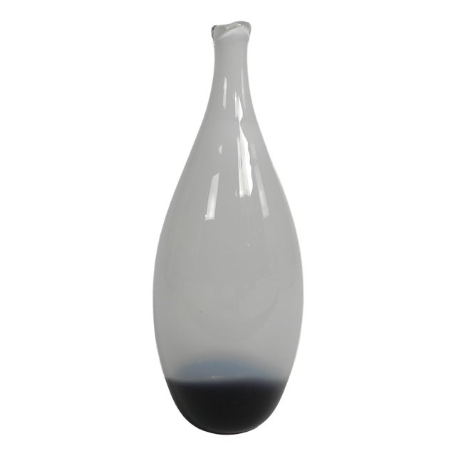 Hand-Blown Thick-Walled Serica Bottle Vase by Floris Meydam for Leerdam, 1960s For Sale