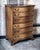 Chest Of Drawers, Serpentine Front. Strong Solid. Drawers open smoothly. Sizes :- 104 cms high, 71 cms wide, 50 cms depth.