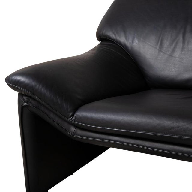 Animal Skin Leather Sofa Set from Laauser, Set of 2 For Sale - Image 7 of 18