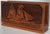 Quintessentially Mid-Century, here is a vintage American Walnut Lazer engraved sailing ship by Lasercraft. Functional as a...